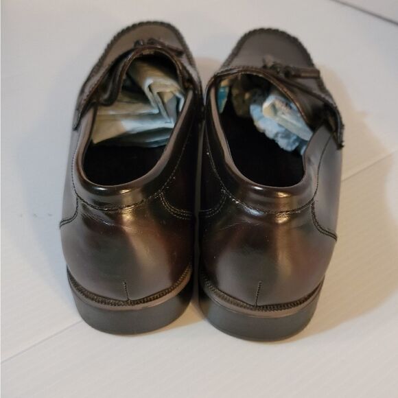 Puritan Cody Dark Brown Tassel Loafers Dress Shoes Size 11 - Picture 7 of 9